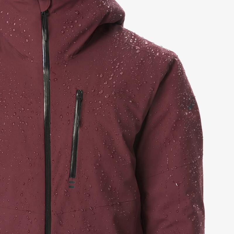 Erkek Kayak/Snowboard Montu - Bordo - 500