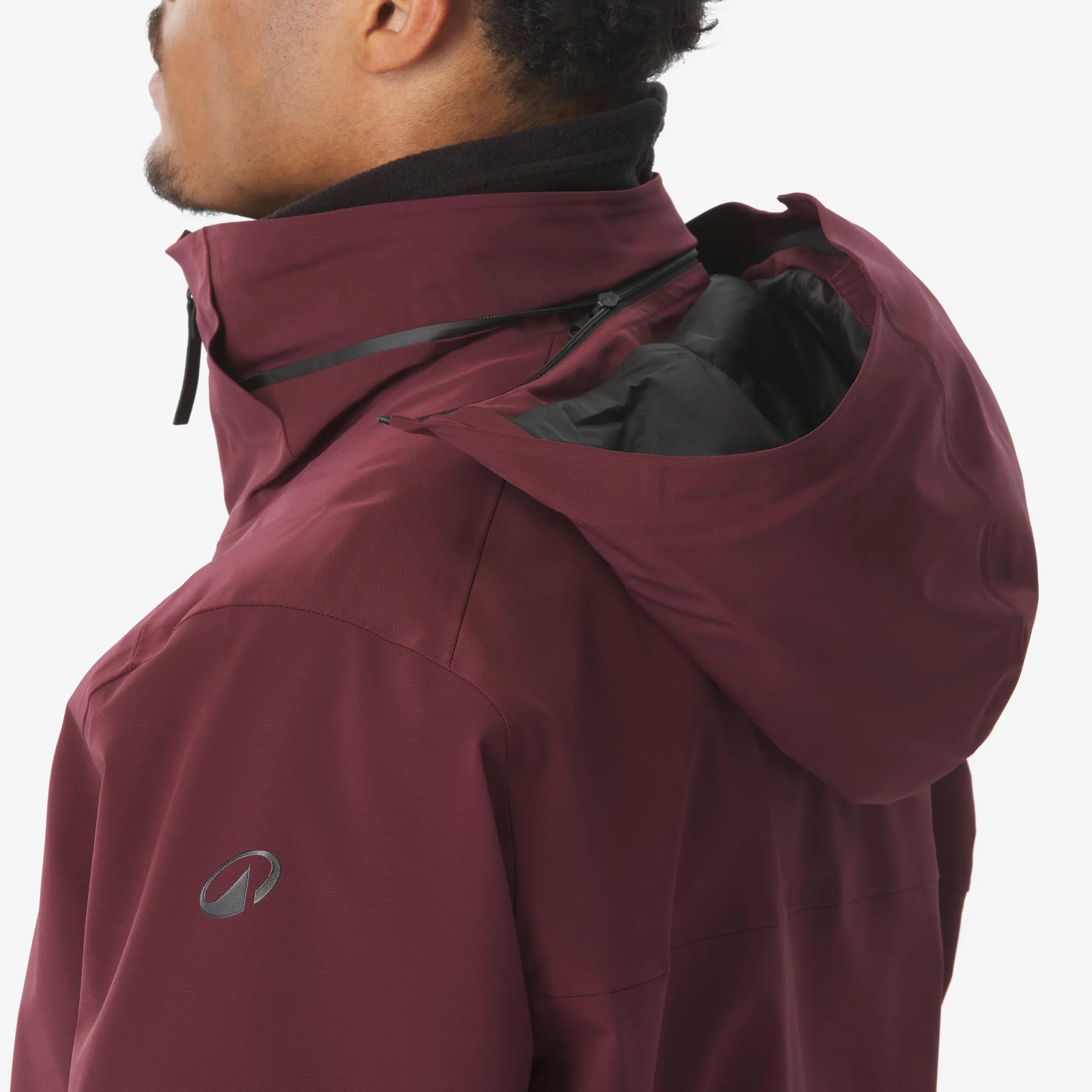 Jaqueta d'esquí impermeable i transpirable home SKP 900, bordeus  9/30