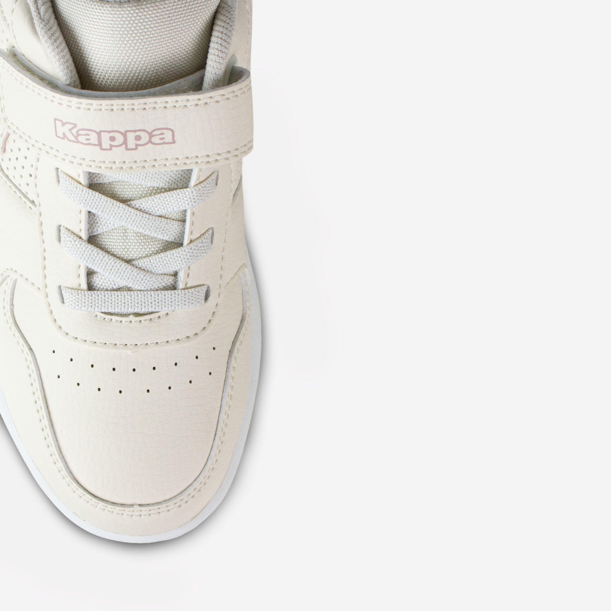 Chaussure de marche quotidienne confortables enfant, logo Falcon 2 beige 6/6