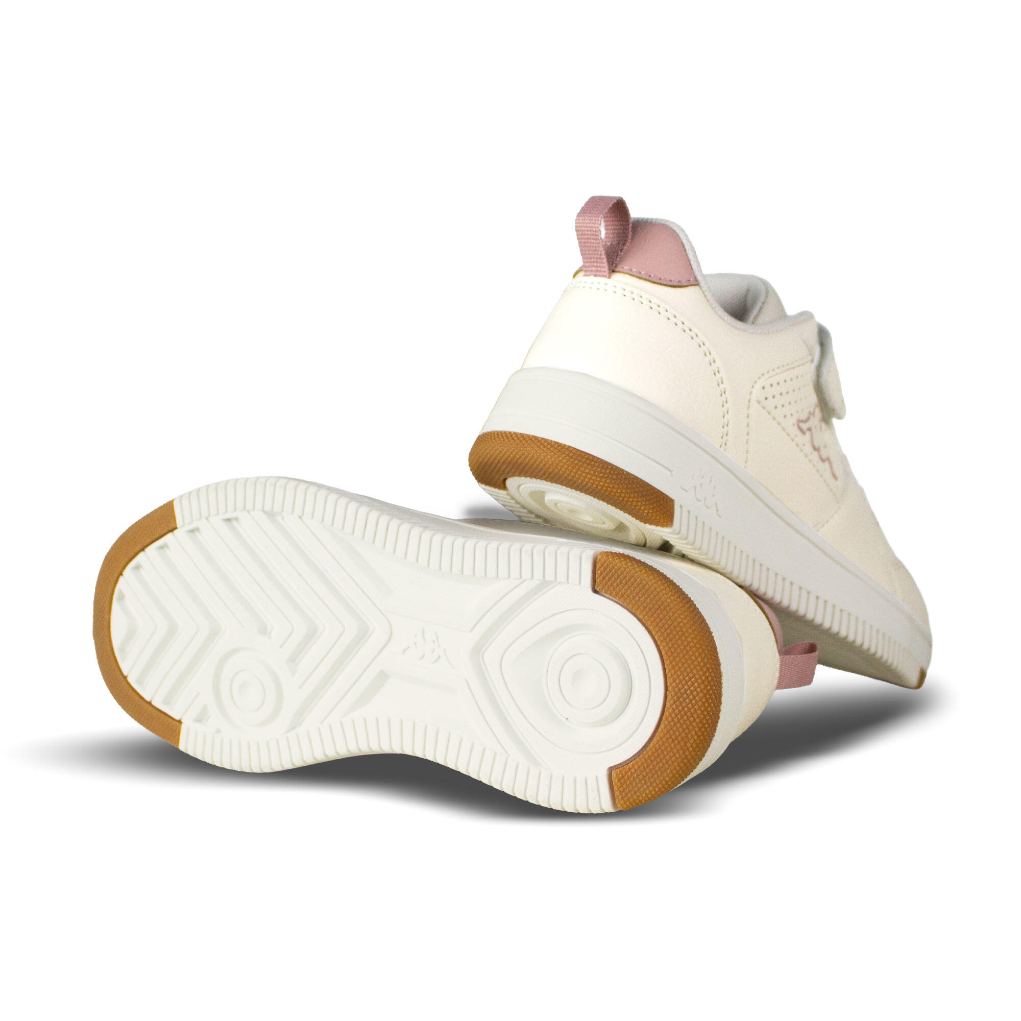 Chaussure de marche quotidienne confortables enfant, logo Falcon 2 beige 3/6