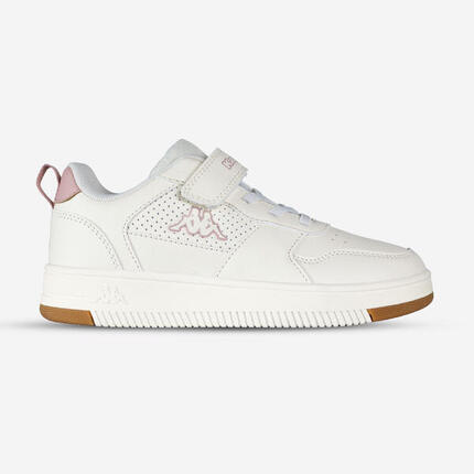 Chaussure de marche quotidienne confortables enfant, logo Falcon 2 beige