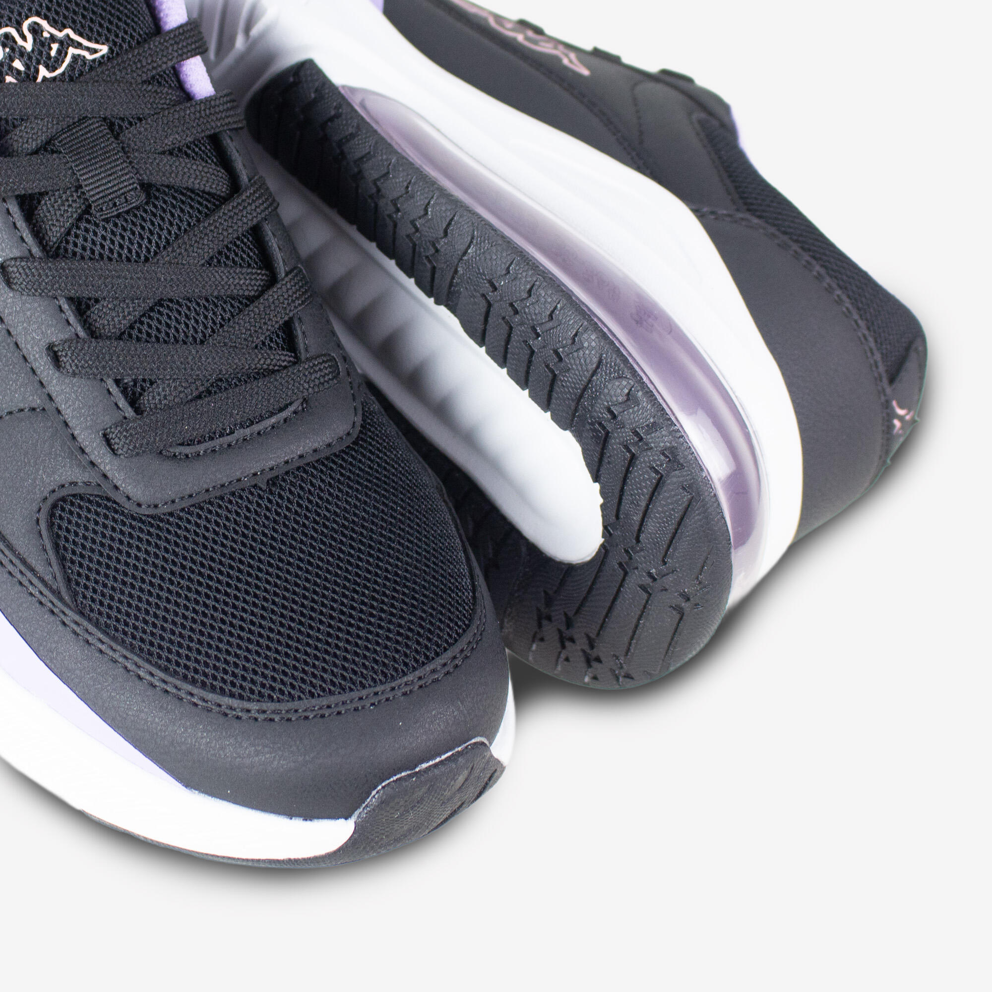 Chaussure de marche confortables et respirantes enfant, Logo Furon 2, noir 6/6