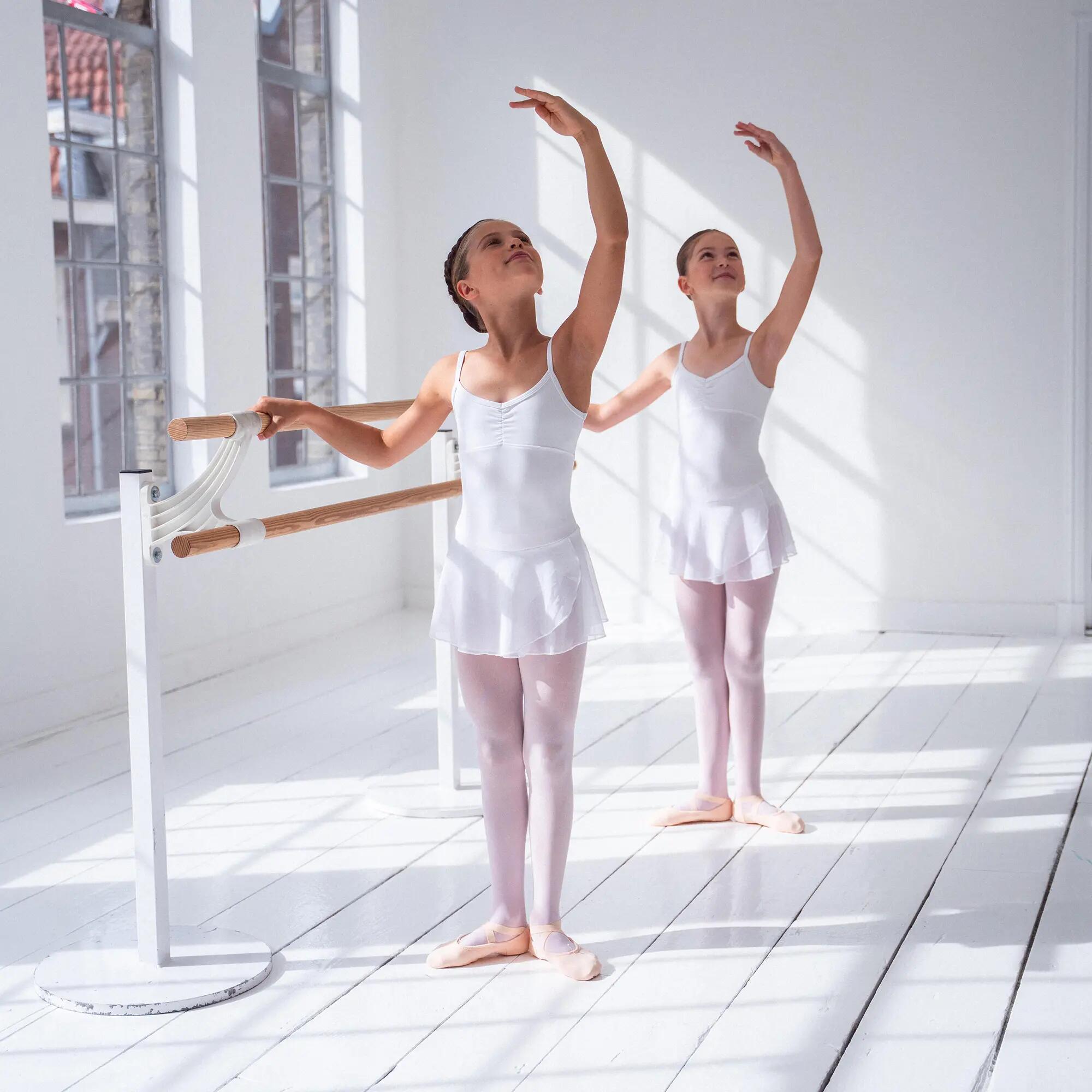 Túnica de Ballet Menina, Branco 11/19