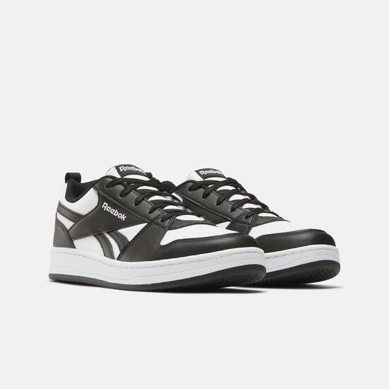 Chaussures Reebok loisirs enfants noires et blanches
