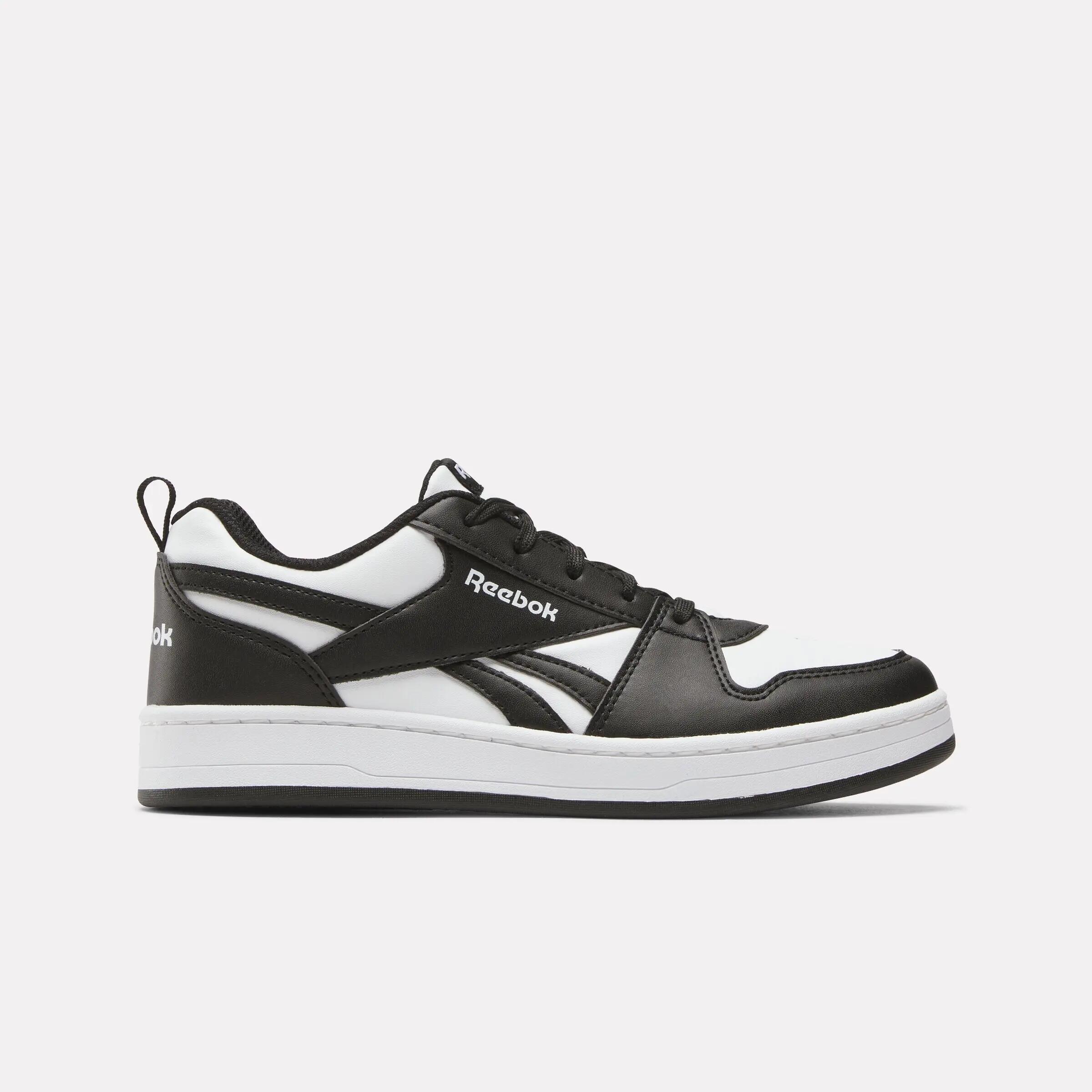 Chaussures Reebok loisirs enfants noires et blanches 4/5