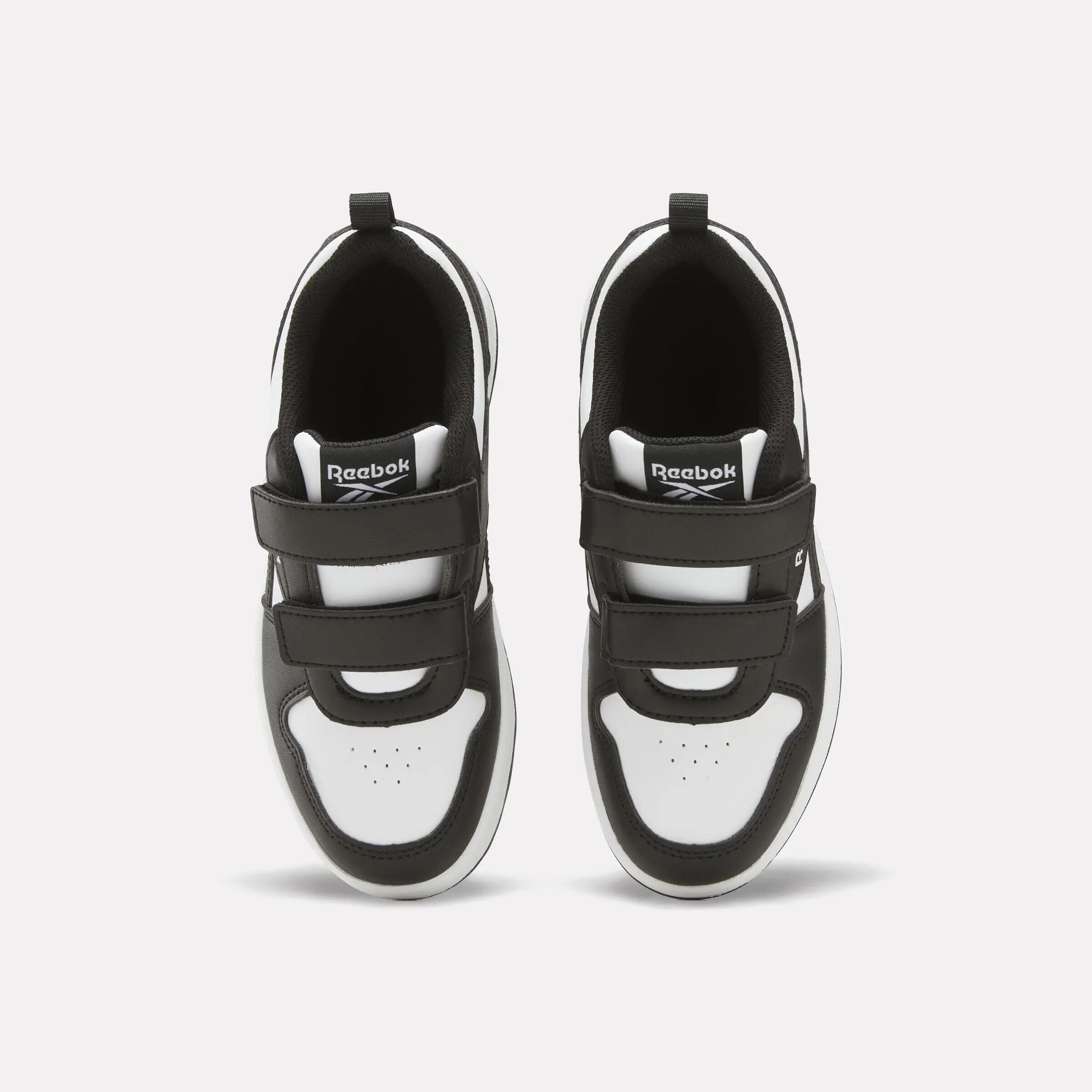 Chaussures Reebok loisirs PRIME BOY enfant Noires et Blanches 4/5