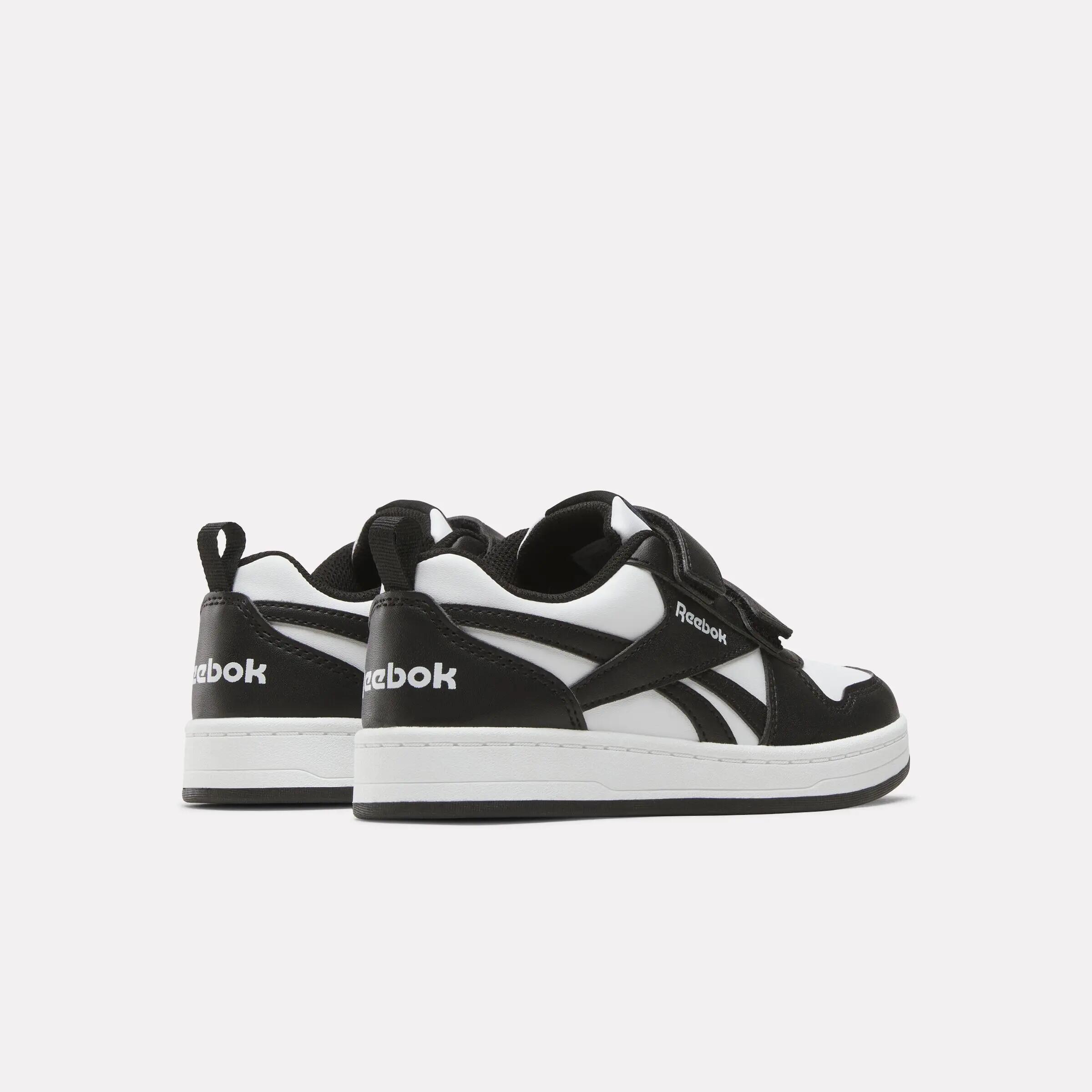 Chaussures Reebok loisirs PRIME BOY enfant Noires et Blanches 3/5