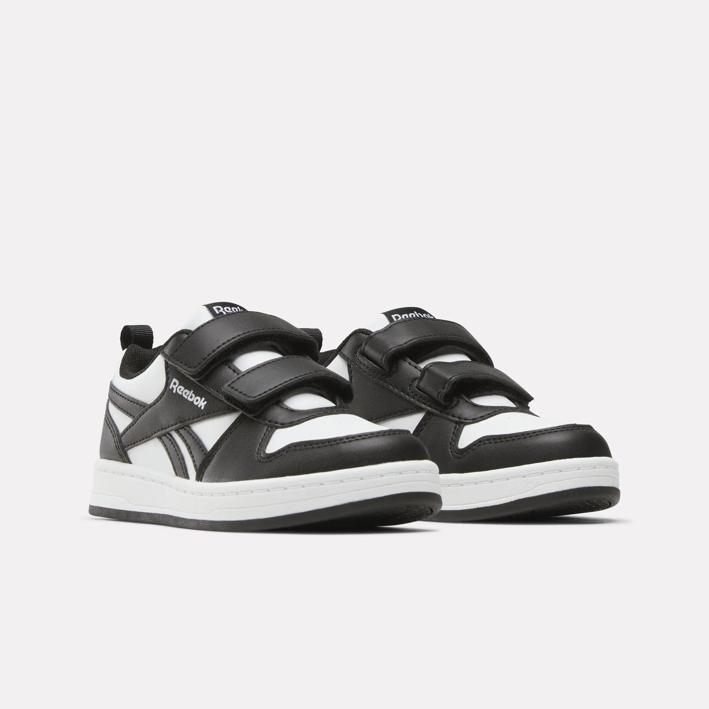 Chaussures Reebok loisirs PRIME BOY enfant Noires et Blanches 2/5
