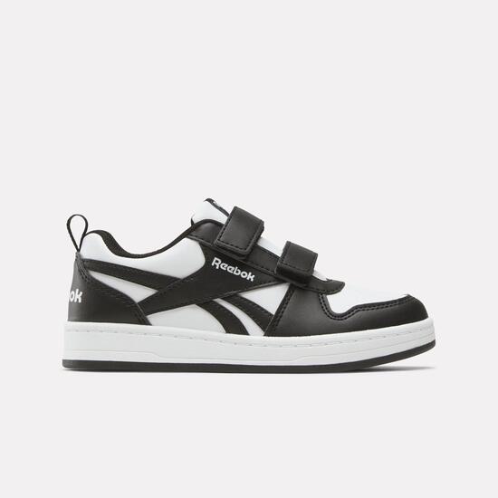 Chaussures Reebok loisirs PRIME BOY enfant Noires et Blanches