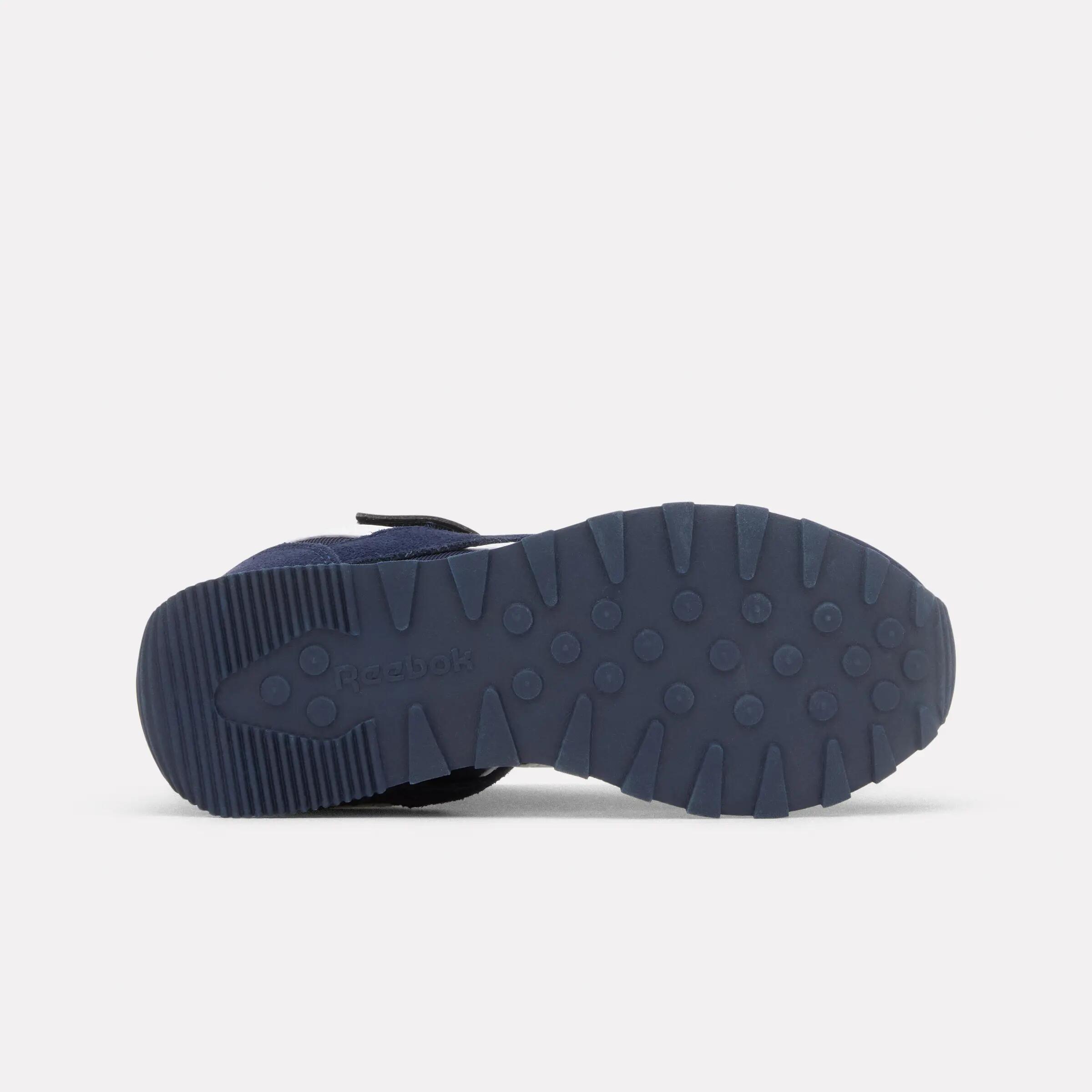 Chaussures Reebok rétro enfants GLIDE BOY Bleu marine et Blanche 7/8