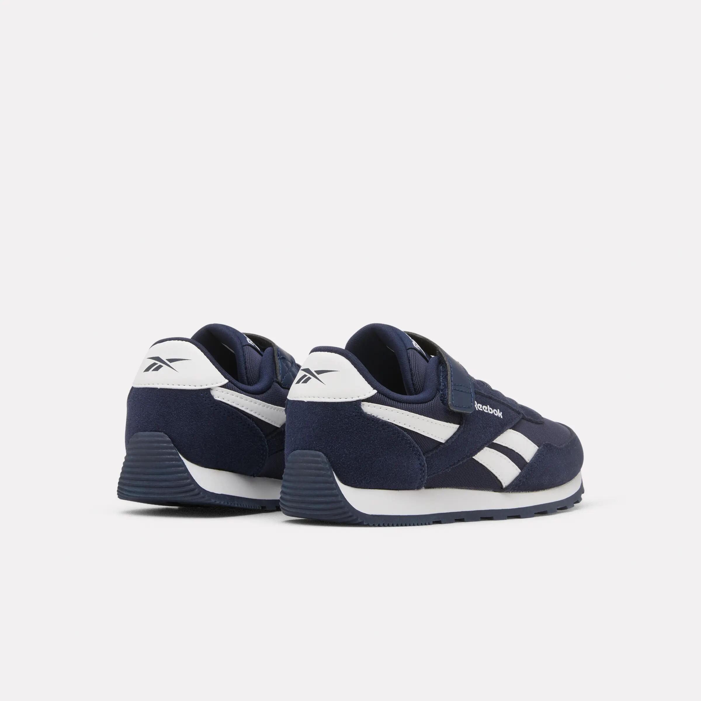Chaussures Reebok rétro enfants GLIDE BOY Bleu marine et Blanche 5/8