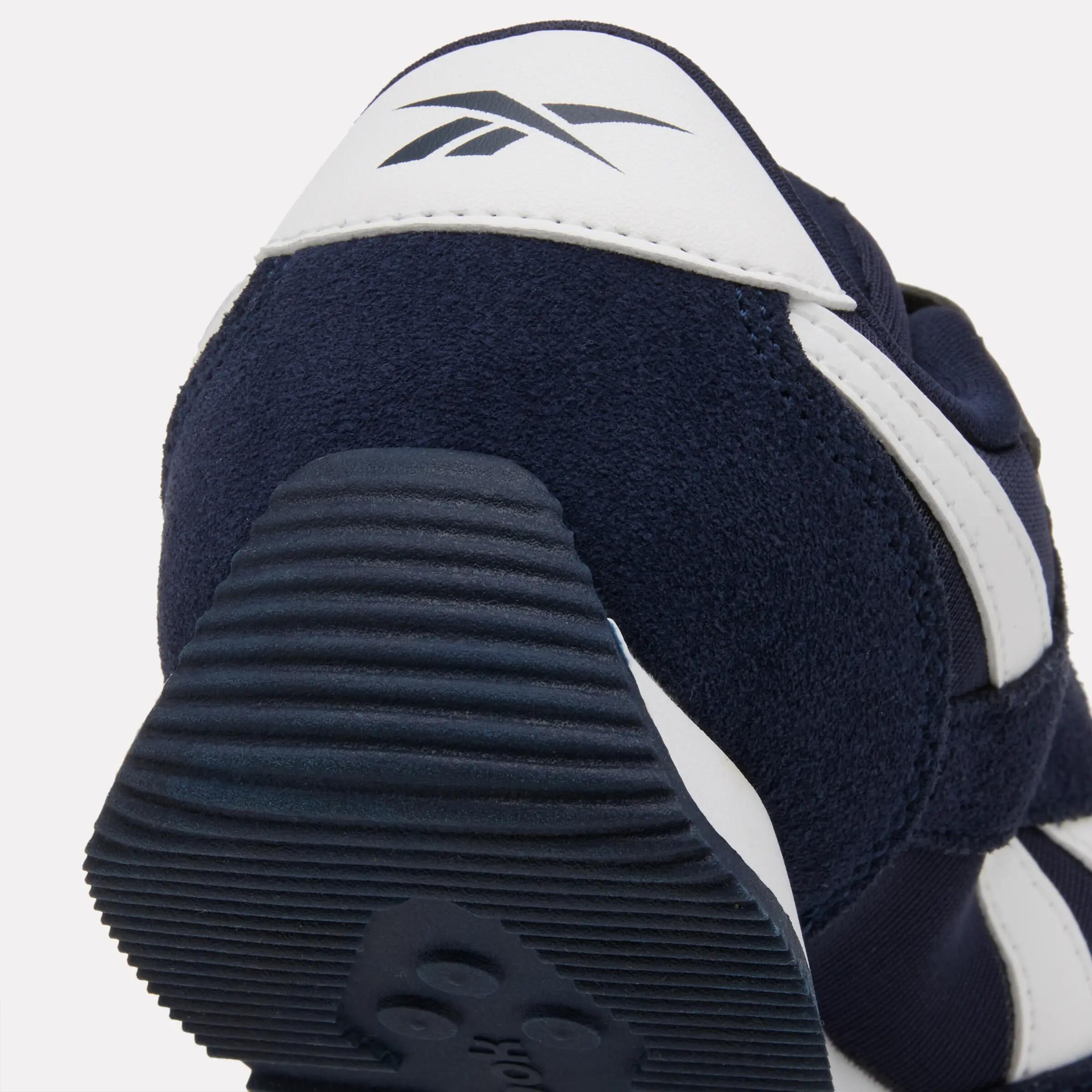 Chaussures Reebok rétro enfants GLIDE BOY Bleu marine et Blanche 4/8
