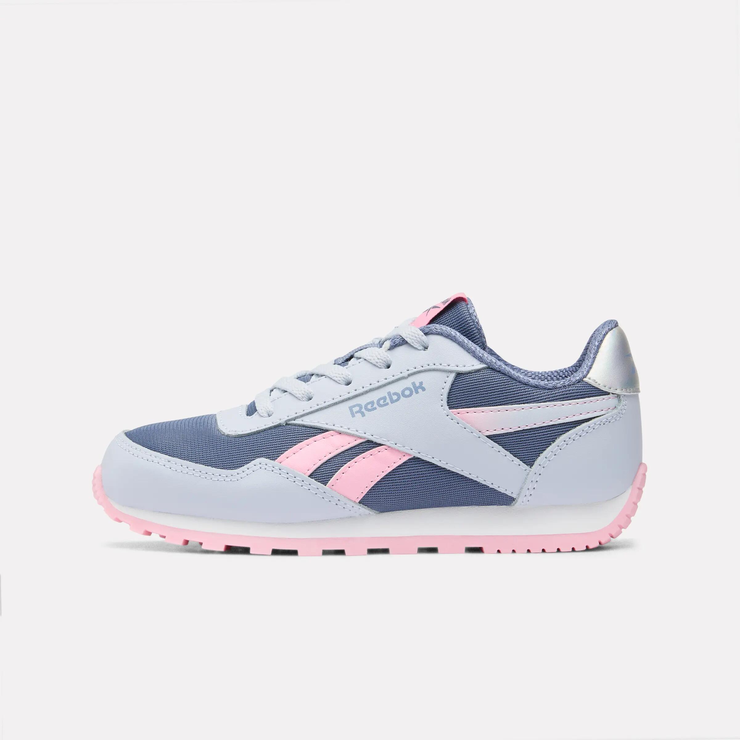 Chaussures Reebok rétro enfants GLIDE GIRL Bleus, Grises et Roses 3/6