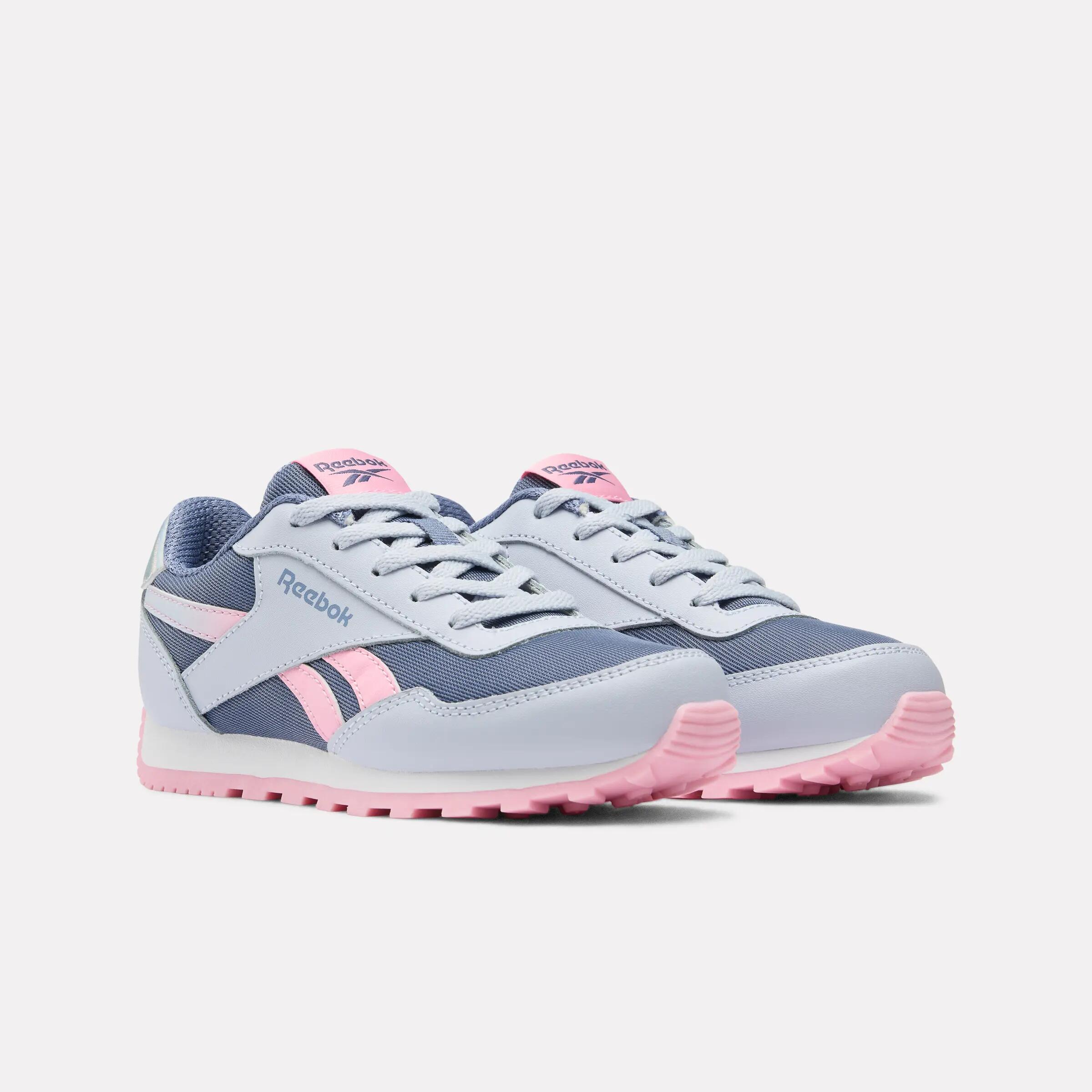 Chaussures Reebok rétro enfants GLIDE GIRL Bleus, Grises et Roses 2/6