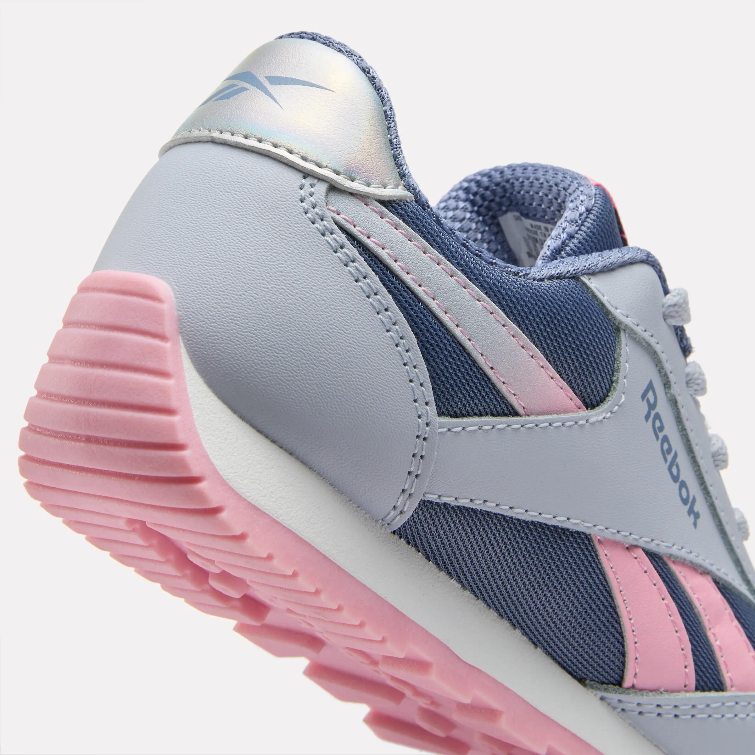 Chaussures Reebok rétro enfants GLIDE GIRL Bleus, Grises et Roses 6/6