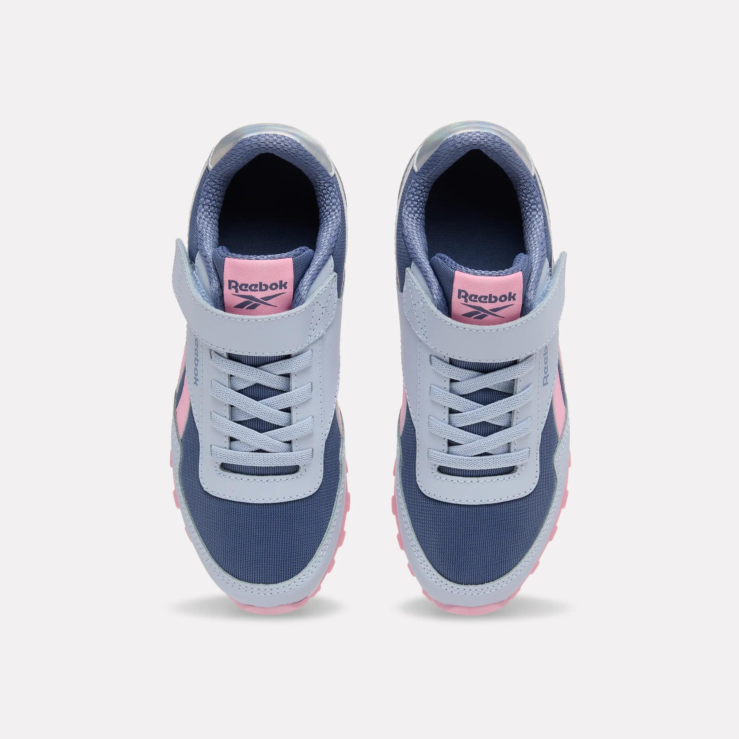 Chaussures Reebok rétro enfants Glide Girl Bleus/ Grises/ Blanches 7/8