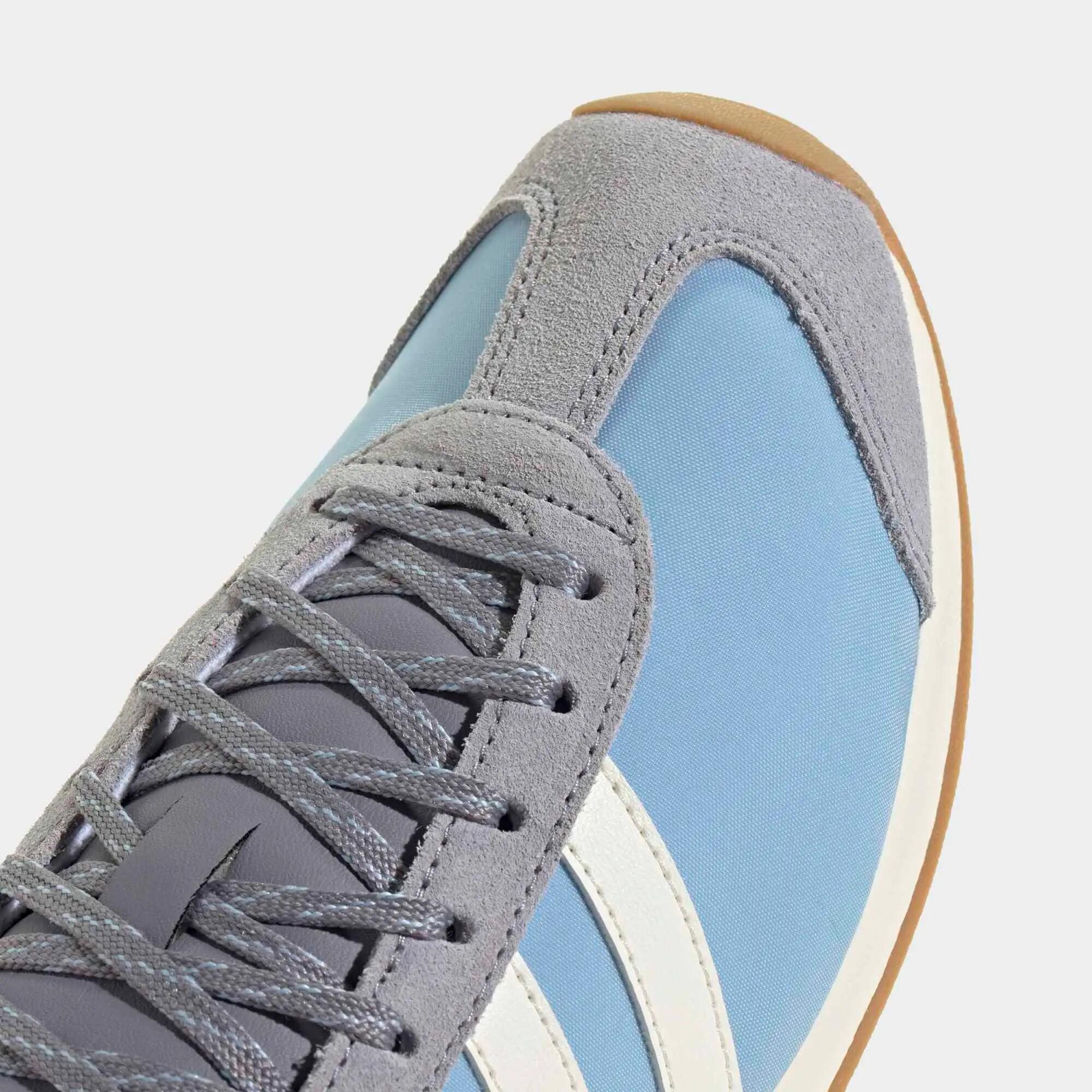 Tenis deportivos retro con amortiguación para mujer Adidas Runvista, azul 6/9