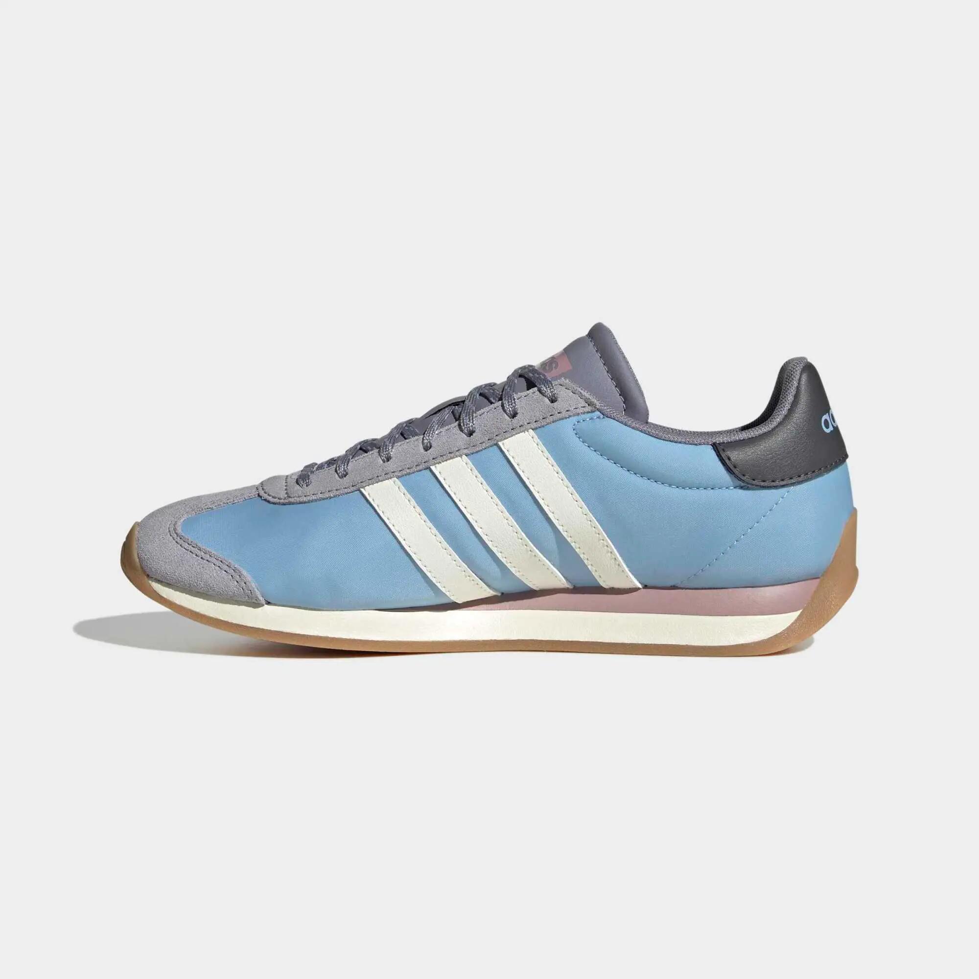 Tenis deportivos retro con amortiguación para mujer Adidas Runvista, azul 7/9