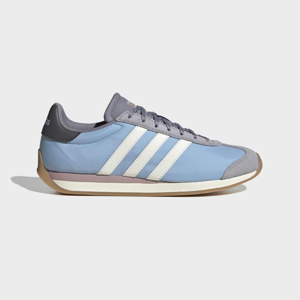 Tenis deportivos retro con amortiguación para mujer Adidas Runvista, azul