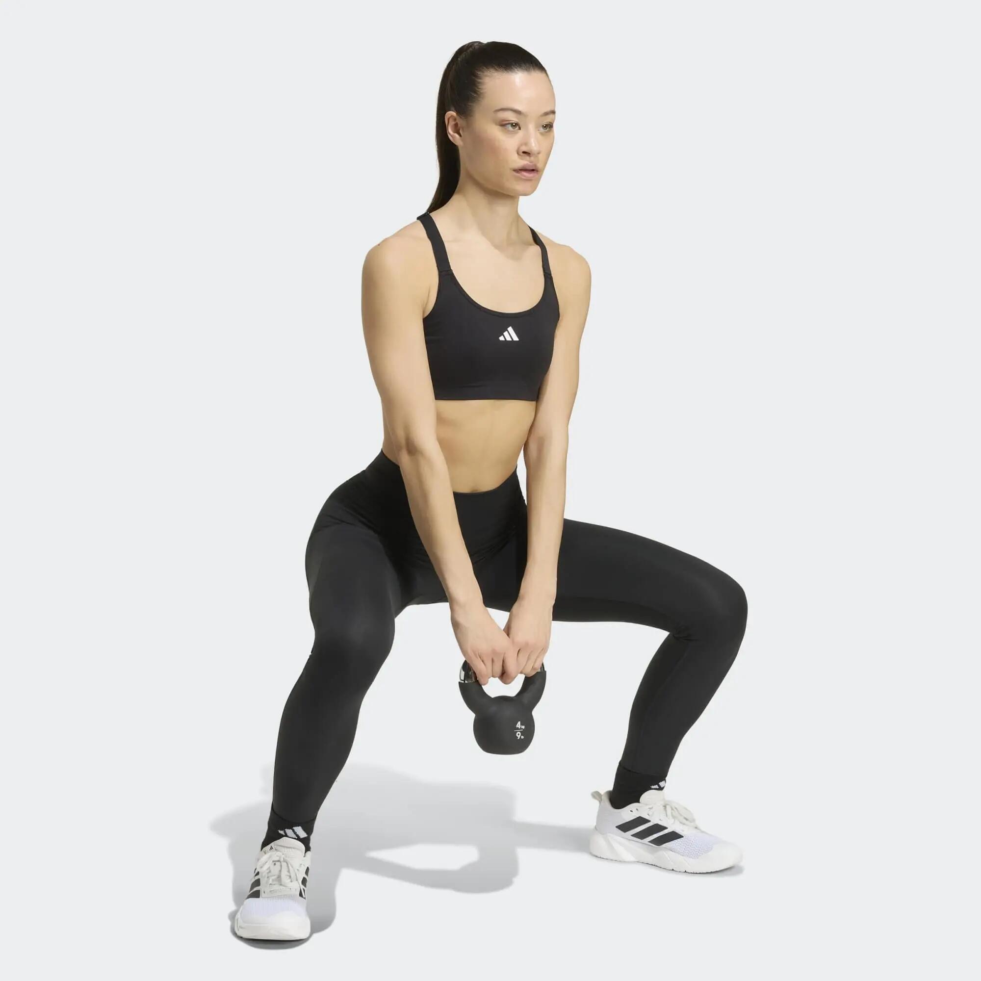 Top deportivo bajo impacto x2 para Mujer Adidas Optime Essentials 8/10