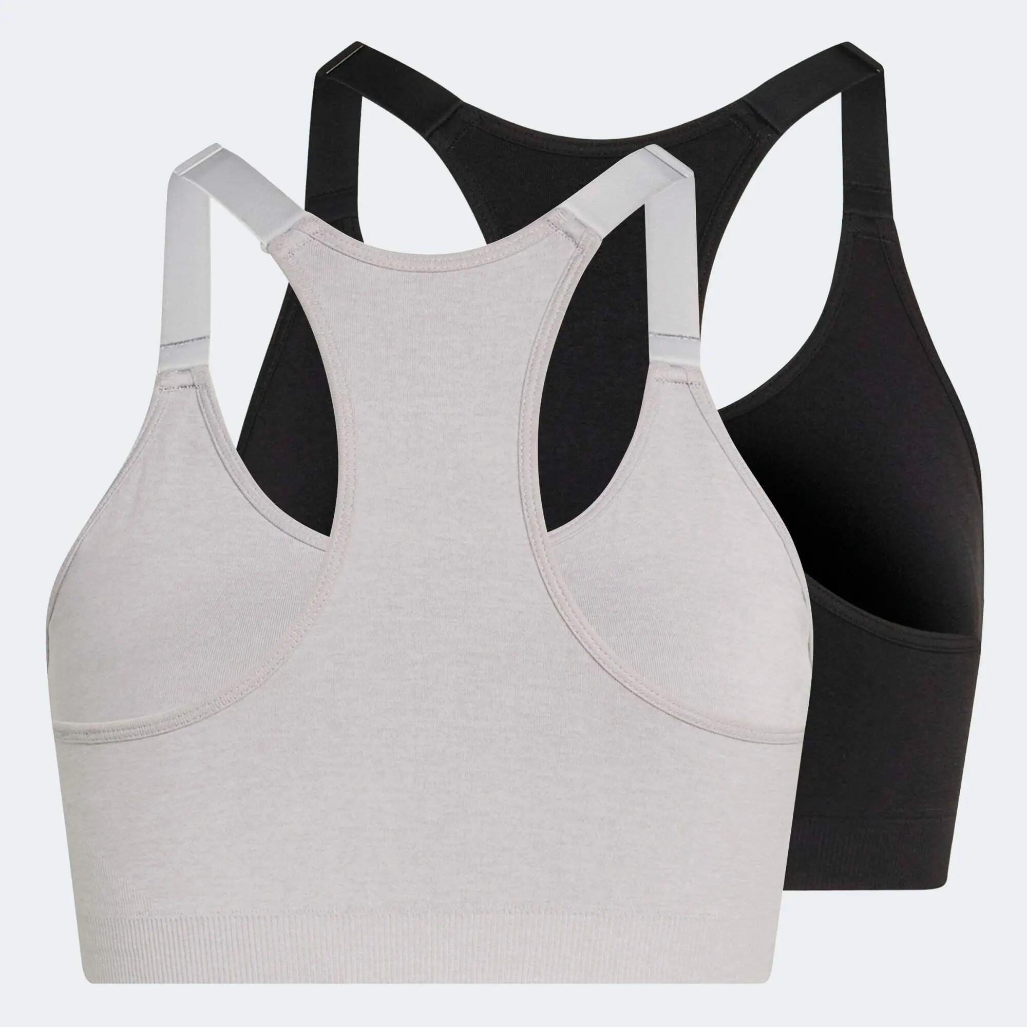 Top deportivo bajo impacto x2 para Mujer Adidas Optime Essentials 2/10
