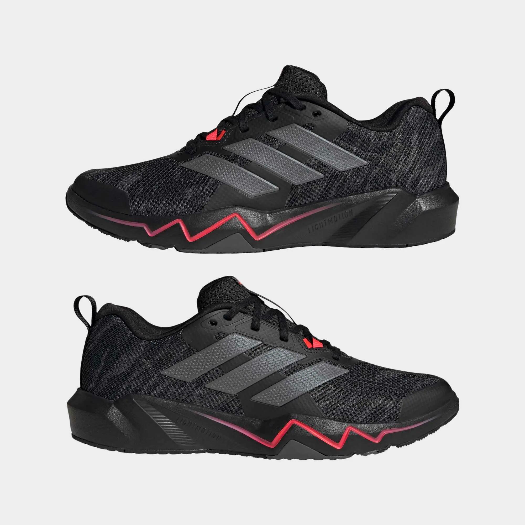 Tenis de entrenamiento transpirables Adidas Rapidmove Go - Negro 12/12