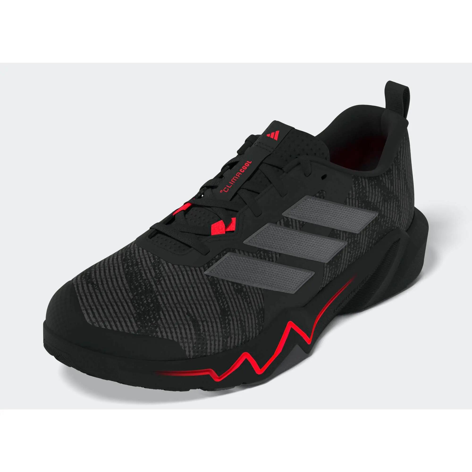 Tenis de entrenamiento transpirables Adidas Rapidmove Go - Negro 10/12