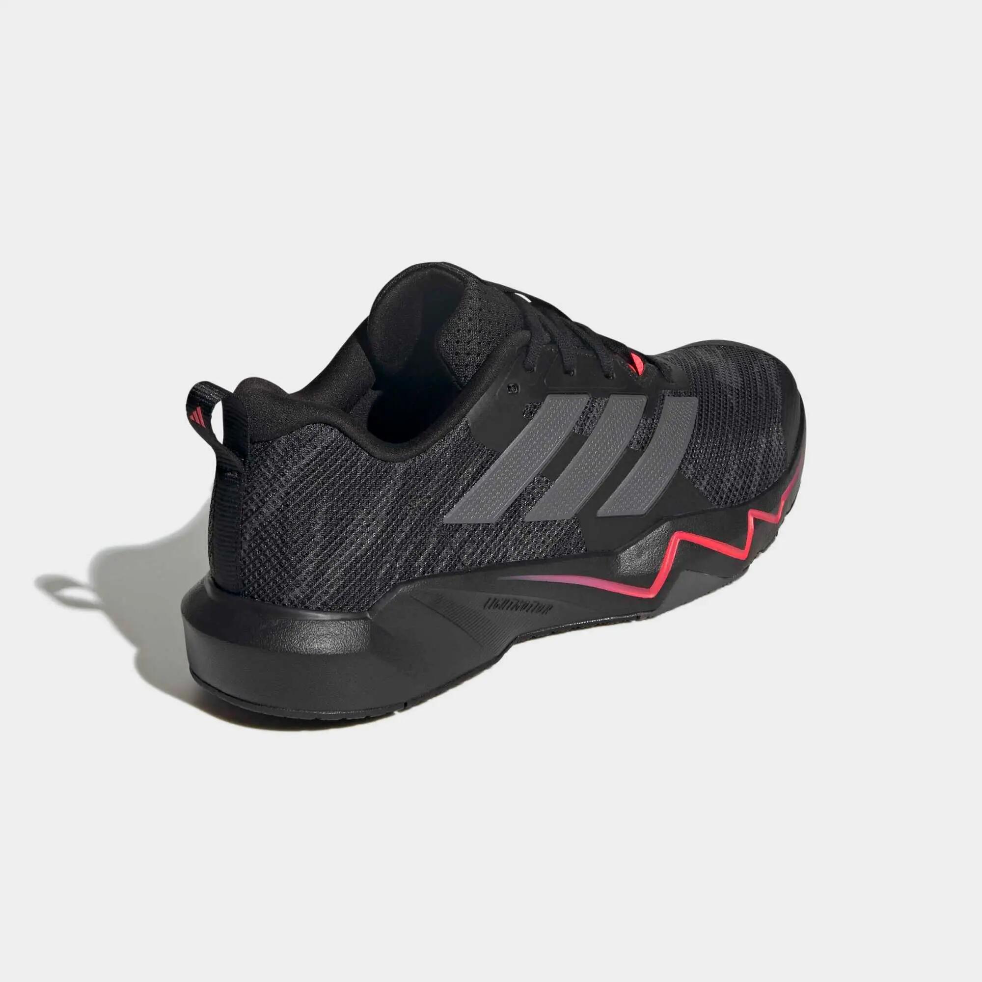 Tenis de entrenamiento transpirables Adidas Rapidmove Go - Negro 8/12