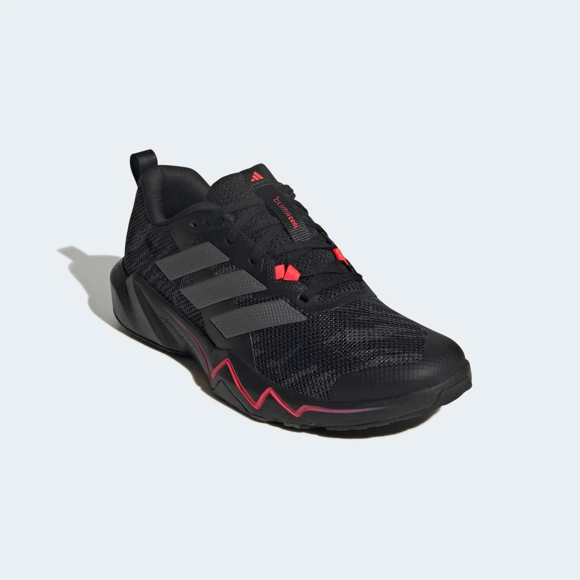 Tenis de entrenamiento transpirables Adidas Rapidmove Go - Negro 6/12