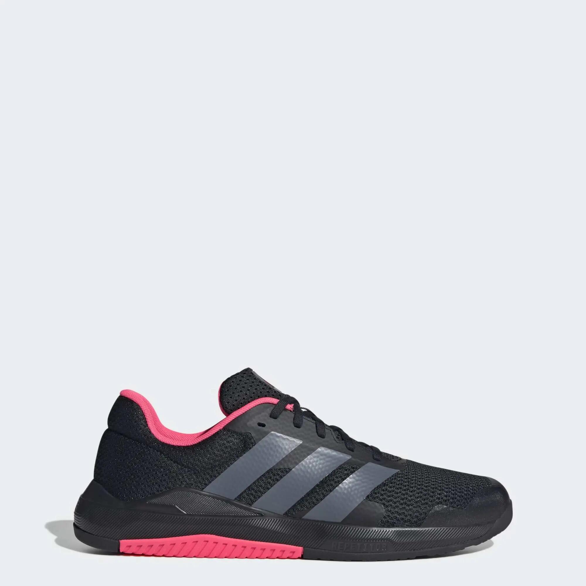 Tenis de entrenamiento perfil bajo para Hombre Adidas Dropset Base - Negro 3/8