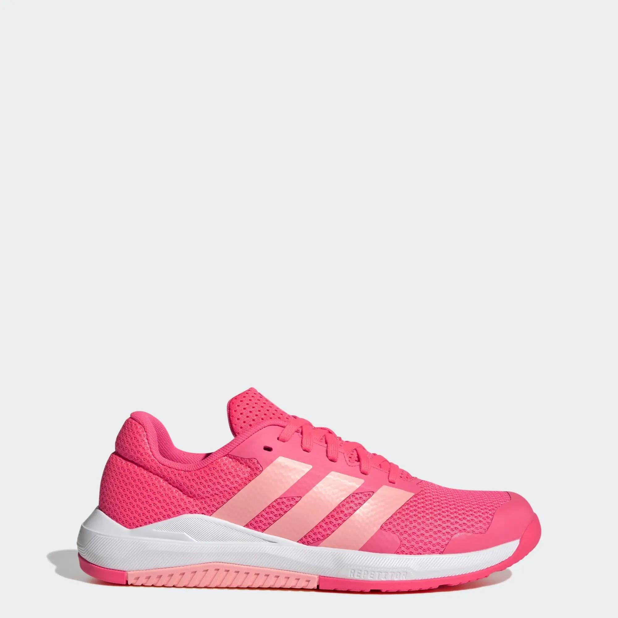 Tenis de entrenamiento base estable para Mujer Adidas Dropset - Rosado 2/9