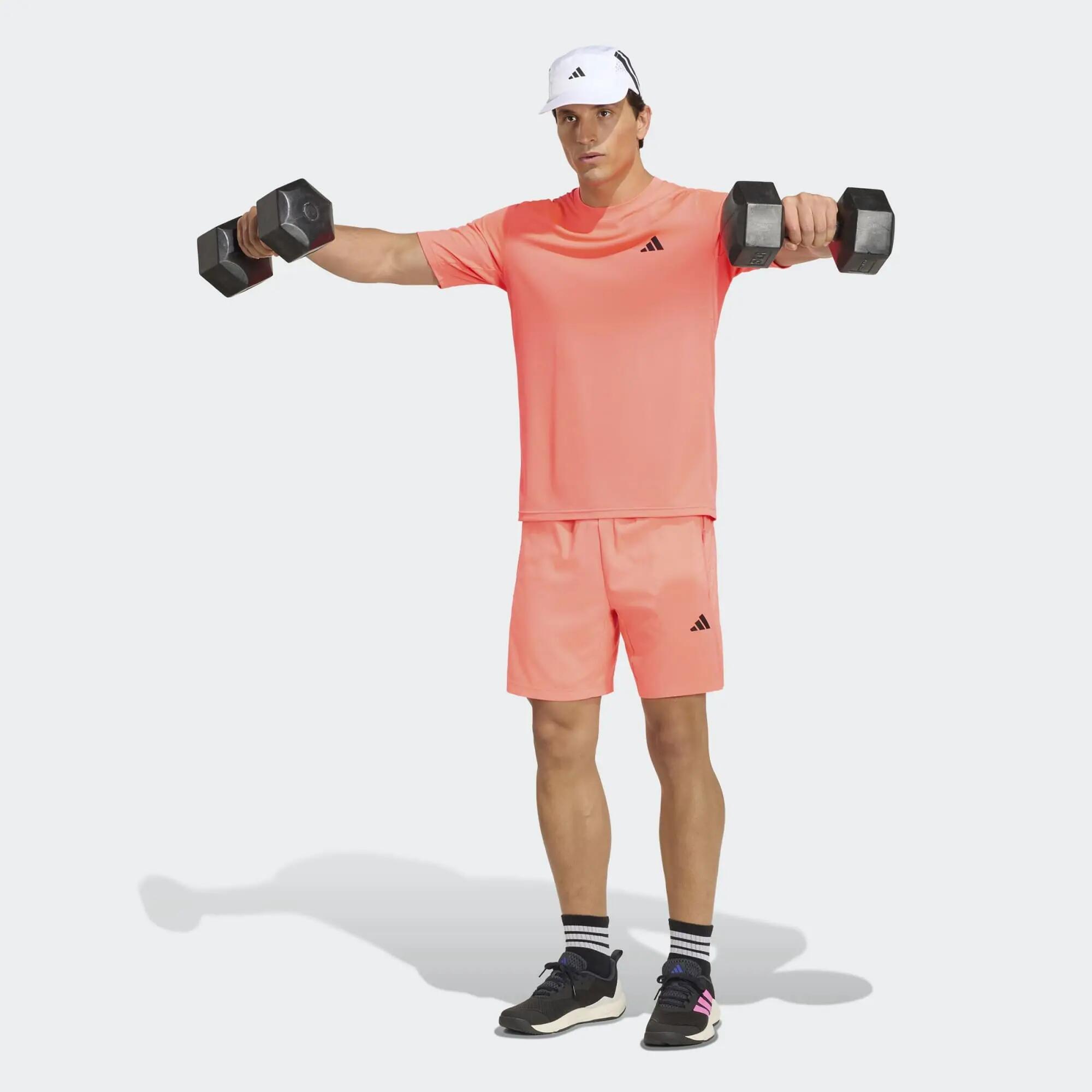 Camiseta transpirable Adidas Workout Essentials Base - Negro 4/7