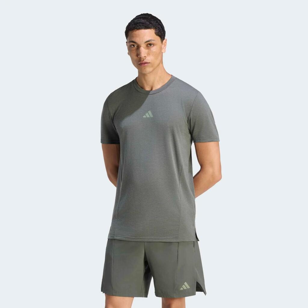 Camiseta de entrenamiento slim para Hombre Adidas D4T - Gris