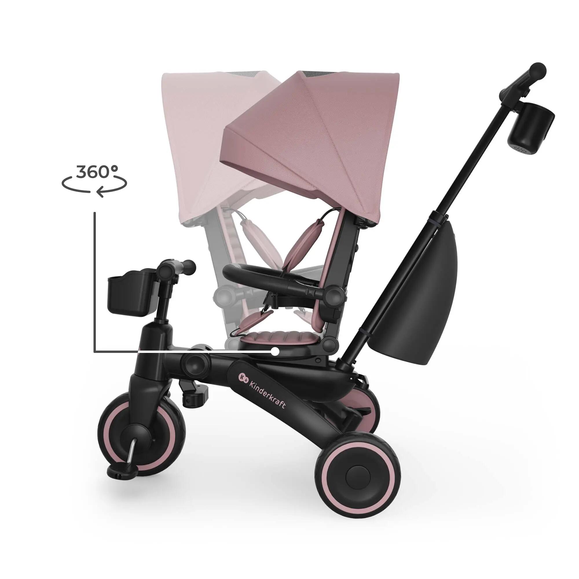 Kinderkraft Triciclo JAZZ 3 ROSA - CD 3/6