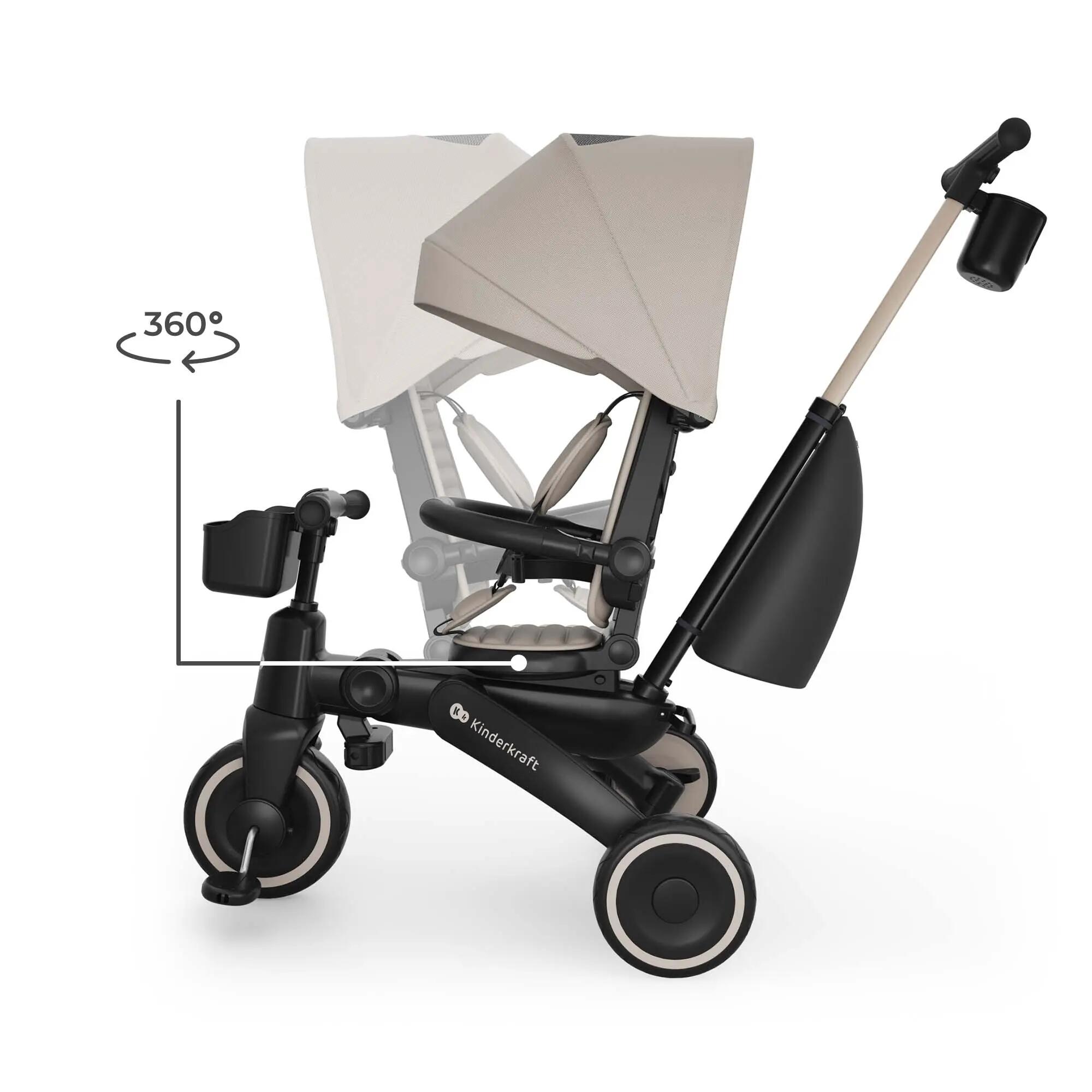 Kinderkraft Triciclo JAZZ 3 Beige - CD 2/6