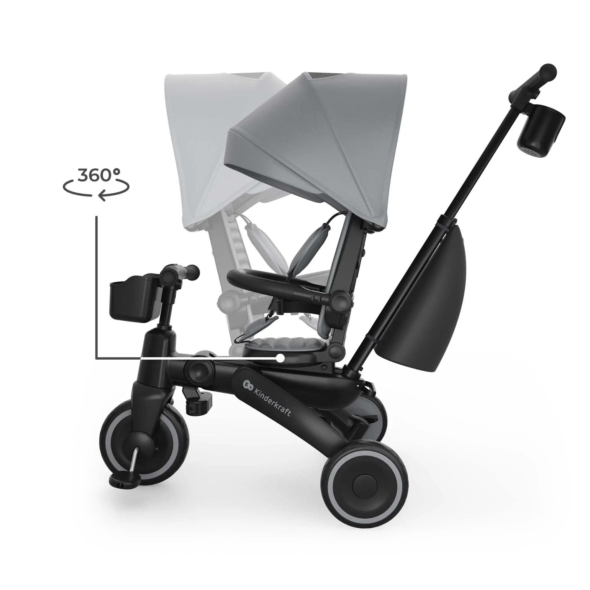 Kinderkraft Tricicle Jazz 3 Gris - CD 2/6