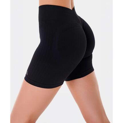 Szorty bezszwowe push-up Carpatree Élite czarne