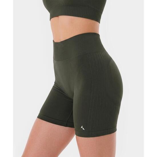 Szorty bezszwowe push-up Carpatree Élite zielone
