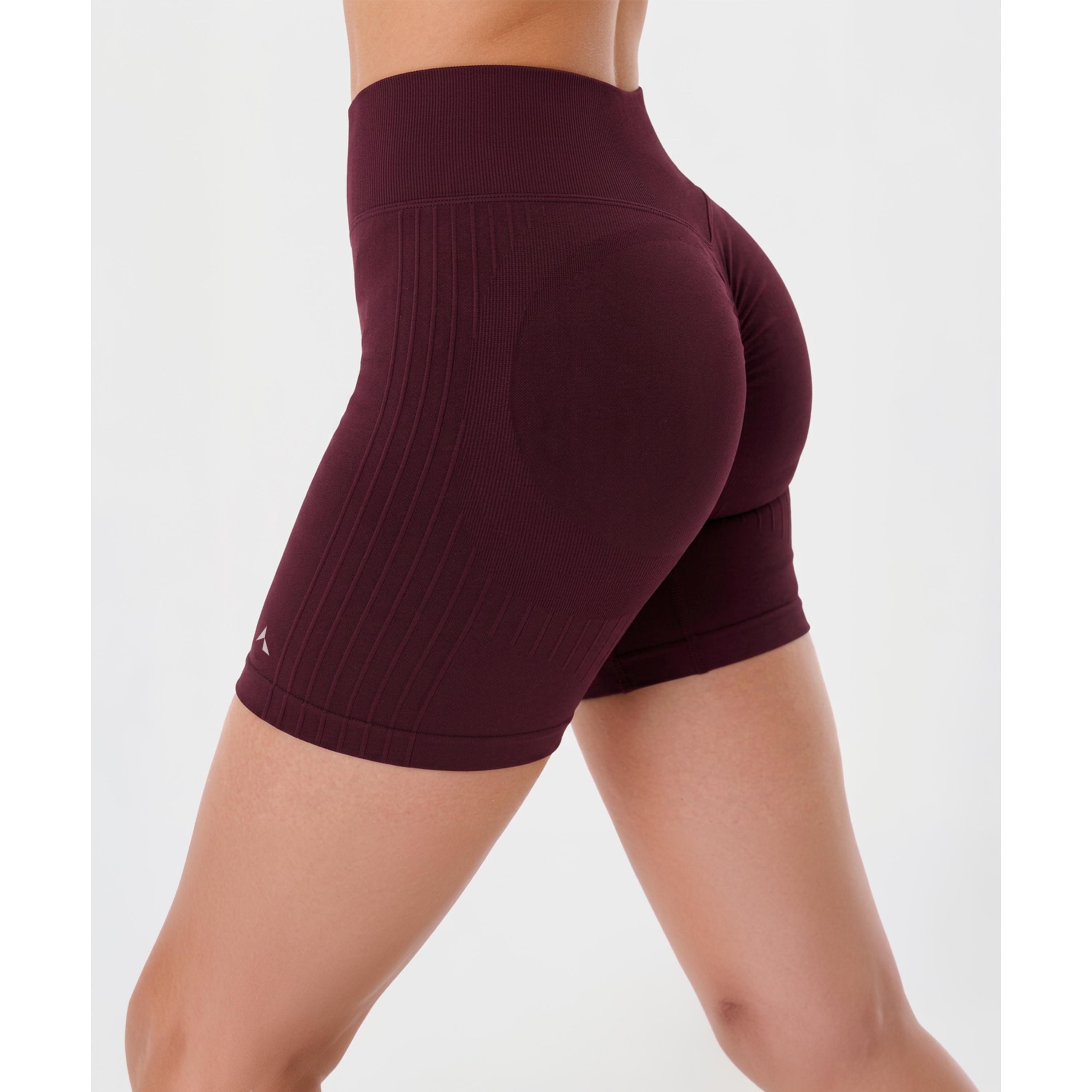 Szorty bezszwowe push-up Carpatree Élite fioletowe 2/7