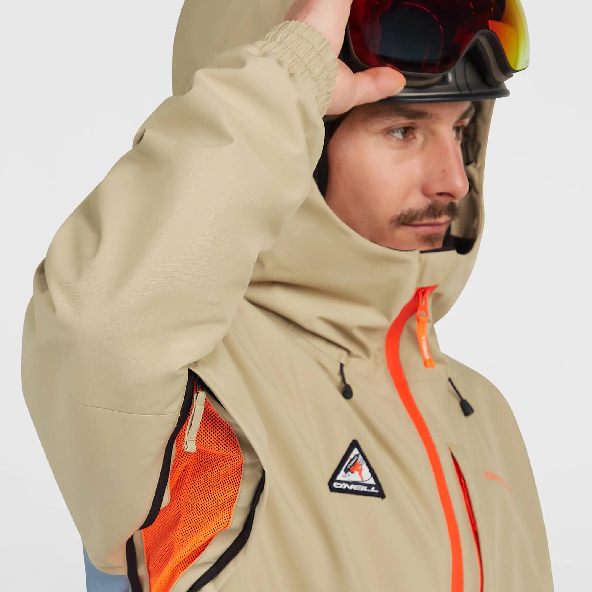 Veste de ski et snowboard Homme FWC'Play Park Beige Mix 3/6