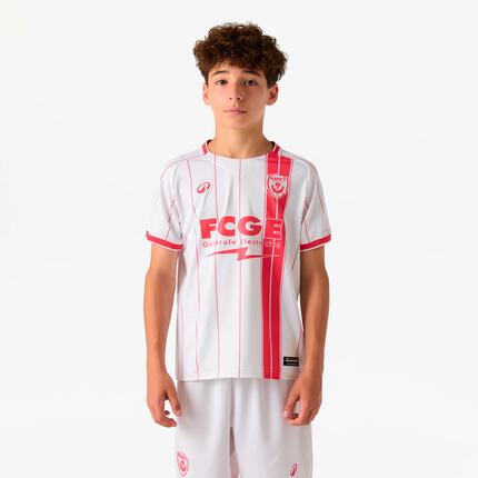 MAILLOT OFFICIEL AS NANCY LORRAINE JUNIOR BLANC DOMICILE SAISON 26/27
