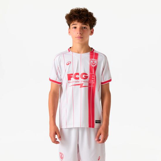 MAILLOT OFFICIEL AS NANCY LORRAINE JUNIOR BLANC DOMICILE SAISON 26/27