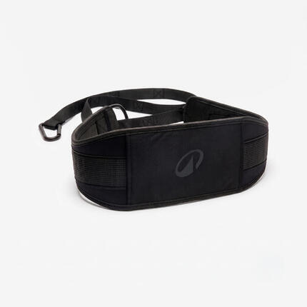Ceinture lestée de musculation avec sangles max 200 kg, noir