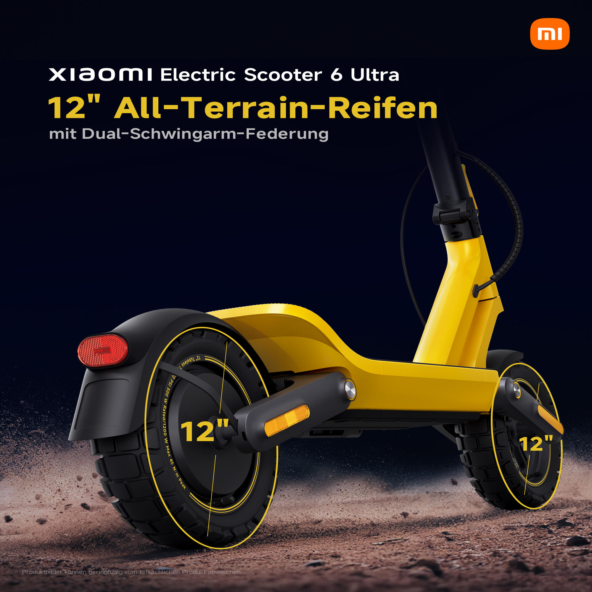 E-Scooter Xiaomi 6 Ultra mit dt. Straßenzulassung 12/12