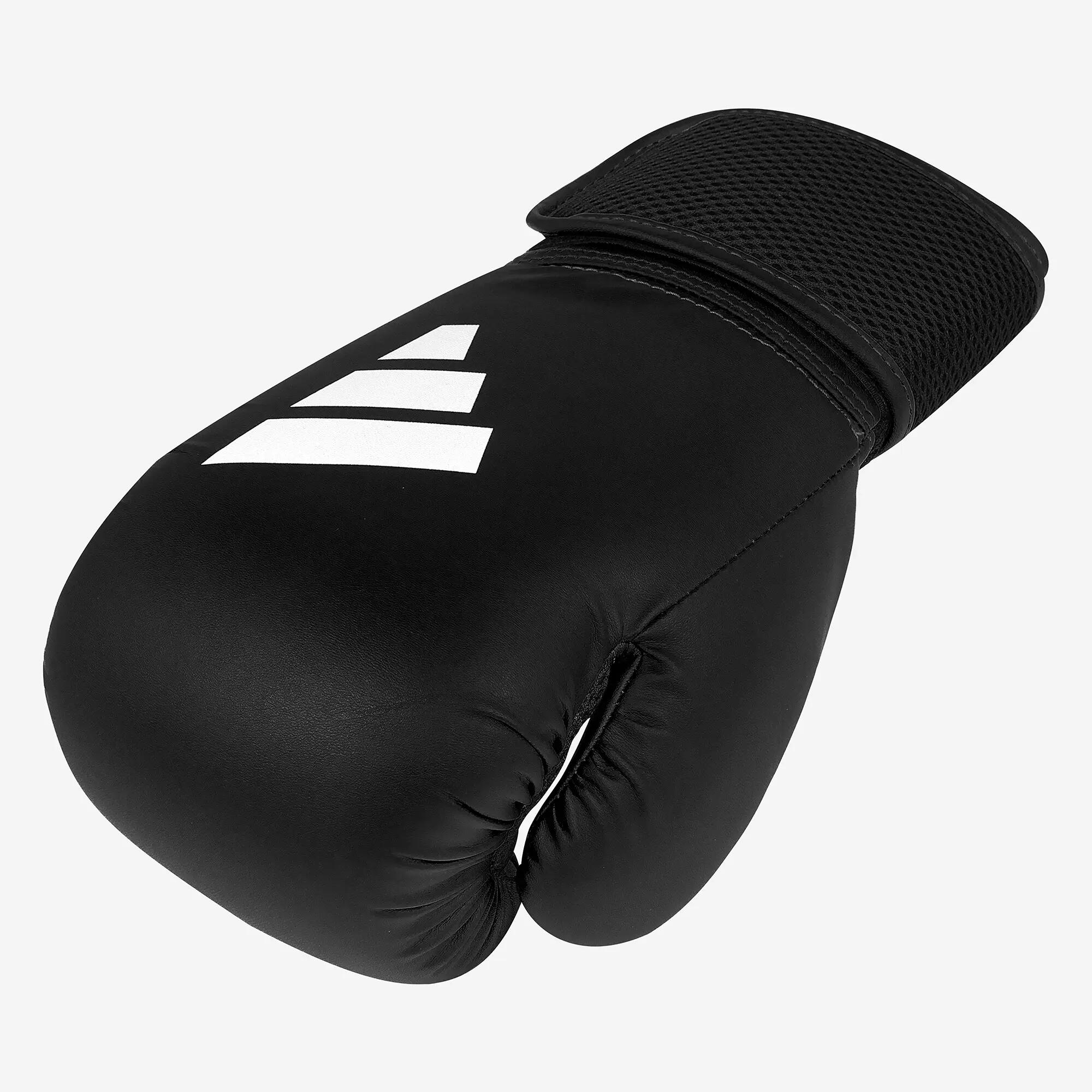 Gants de boxe entraînement débutant, Power 25 noir/blanc 9/10