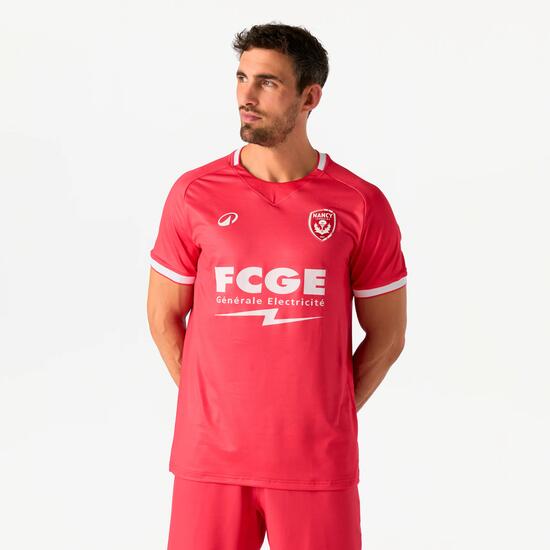MAILLOT OFFICIEL AS NANCY LORRAINE ADULTE ROUGE EXTERIEUR SAISON 26/27