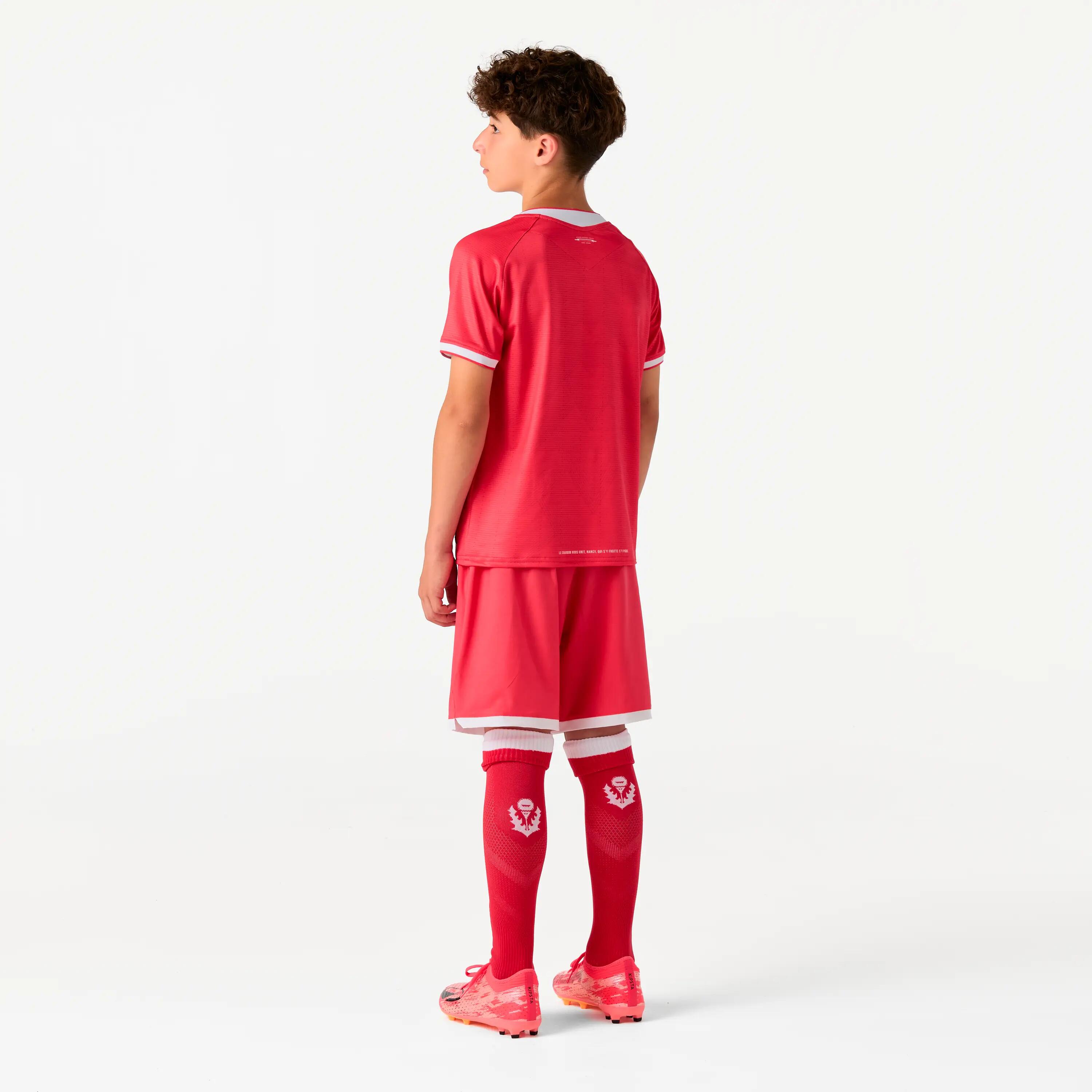 MAILLOT OFFICIEL AS NANCY LORRAINE  JUNIOR ROUGE EXTERIEUR SAISON 26/27 7/7