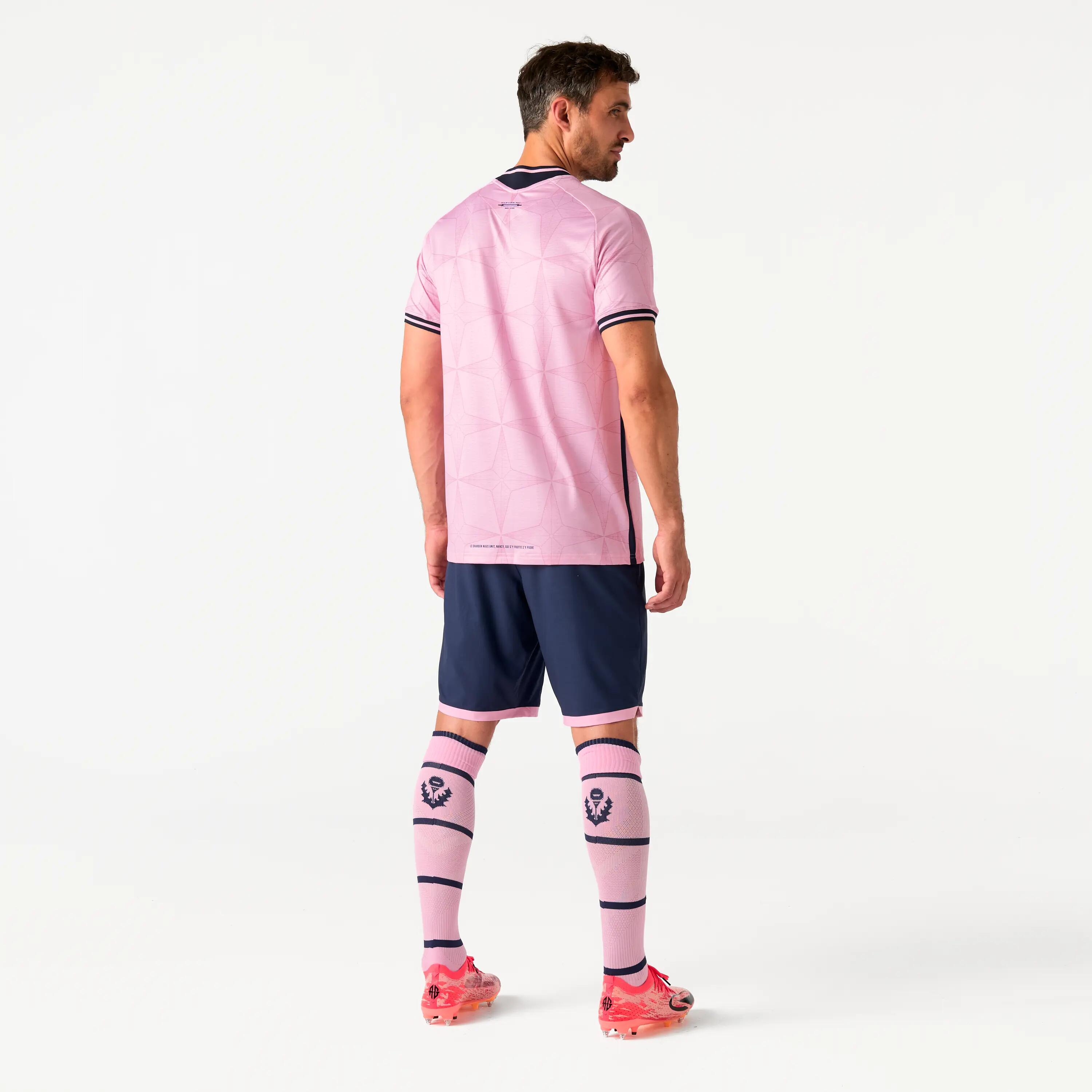 Maglia calcio adulto AS NANCY LORRAINE rosa 6/6