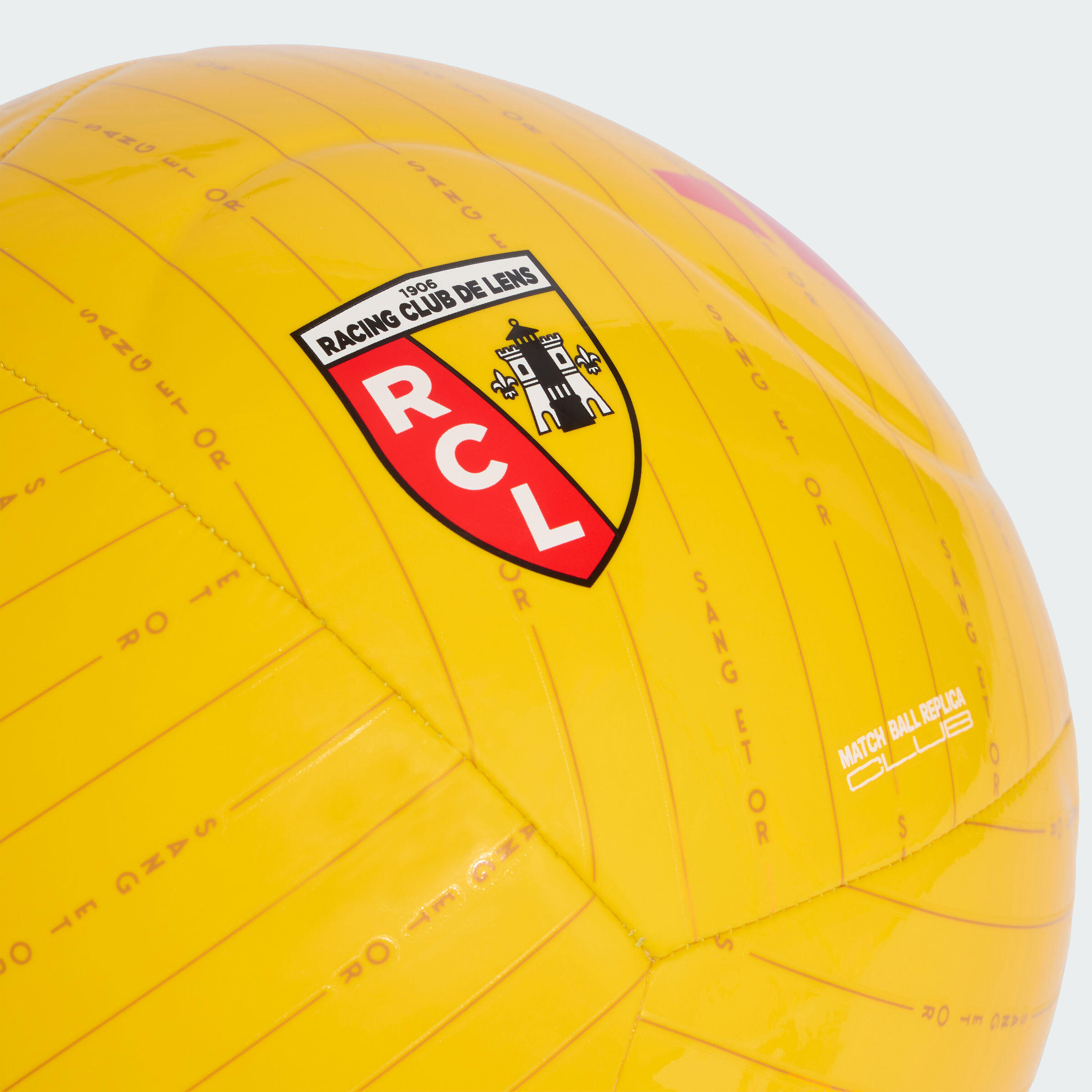Ballon de football officiel RC Lens 26/27  Édition Home Club 3/5