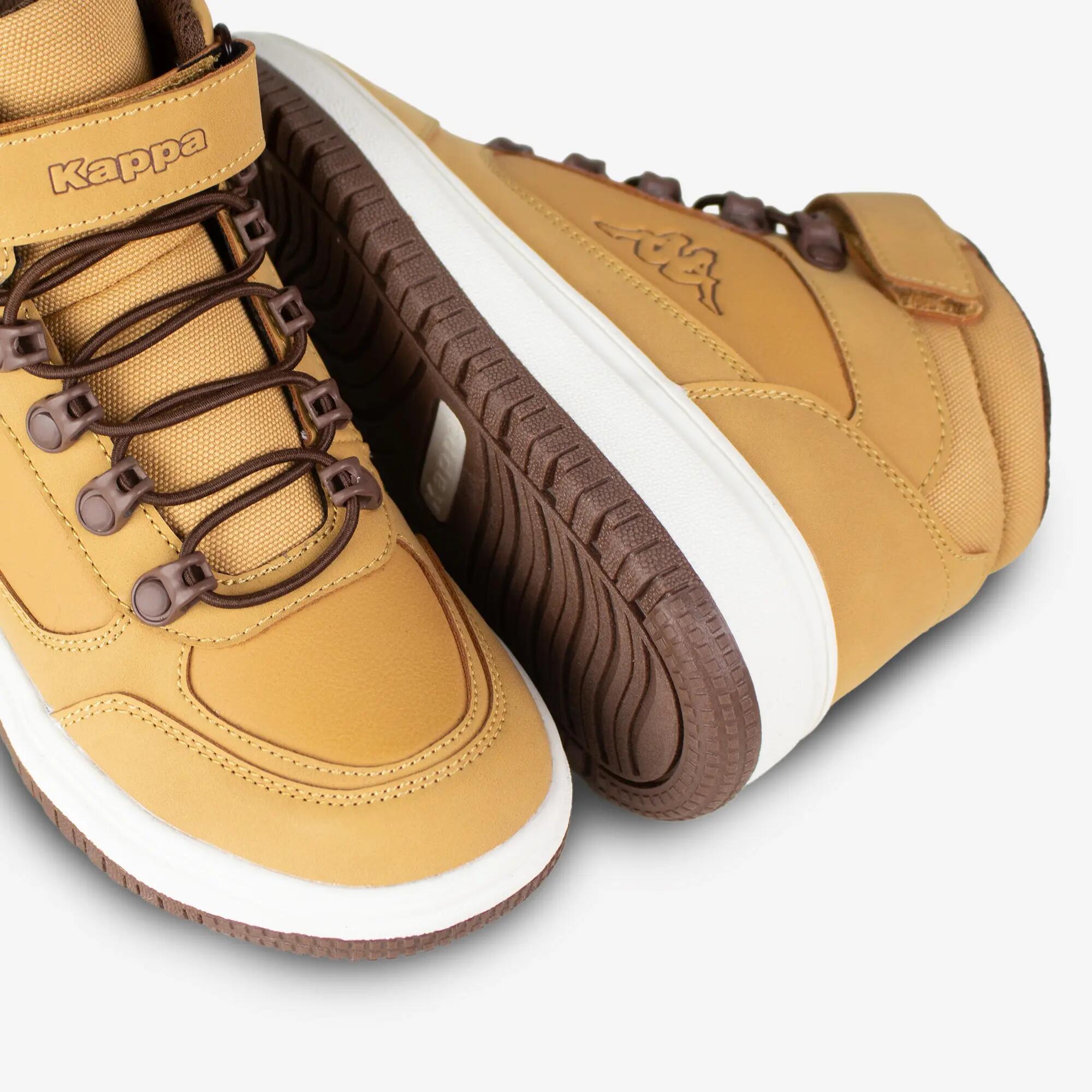 Chaussures de marche confortables et déperlantes enfant, Logo Krios, brun 7/7